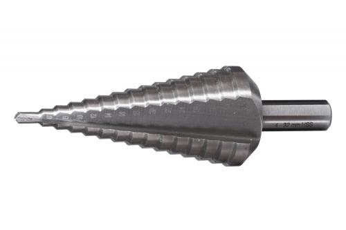 Сверло ступенчатое по металлу Makita HSS 4 — 32 мм