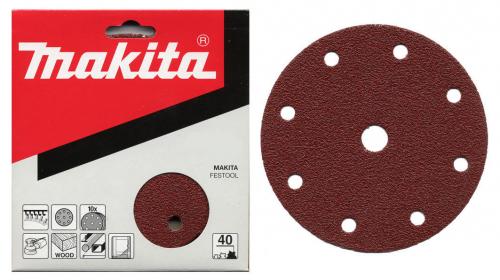 Шлифовальный диск с липучкой Makita P240/150 mm