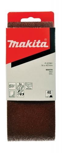 Шлифовальная лента Makita # 100 76x457 мм